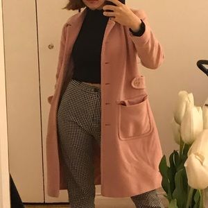 Pink Pea Coat